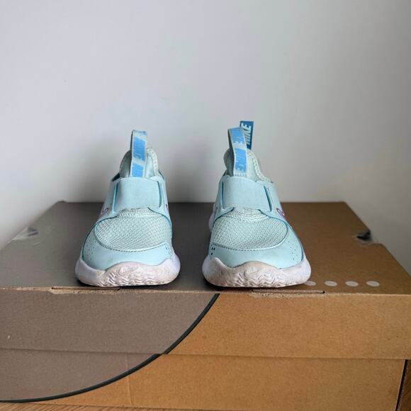 Nike Flex Runner Blue/Purple Toddler Sneakers - SZ 8 C - Picture 5 of 11